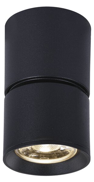 Σποτ Μονόφωτο LED Aca Pluto RA33LEDS6BK Black