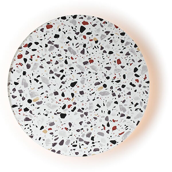 Απλίκα Τοίχου LED Aca Eclipse ZM1710LEDWT Terrazzo