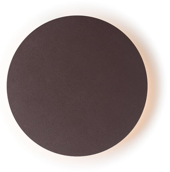 Απλίκα Τοίχου LED Aca Eclipse ZM1715LEDWDL D.Brown Leather