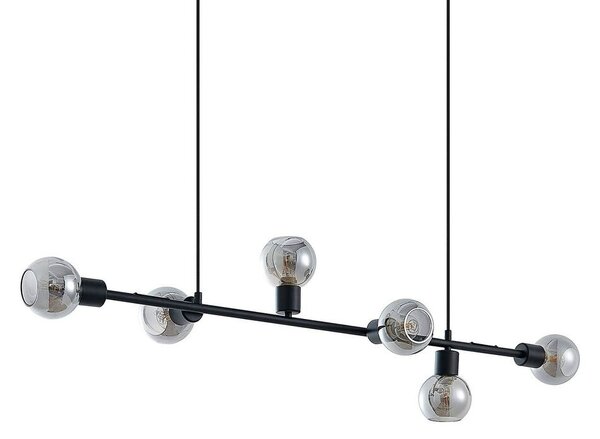 Lindby - Biscala Pendant Black/Smoke Lindby