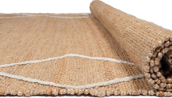 Χαλί Καλοκαιρινό (140x200) Βιοκαρπέτ Jute Rug BRD/752 Natural