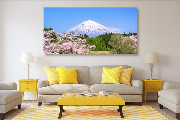Πίνακας σε καμβά όρος Fuji