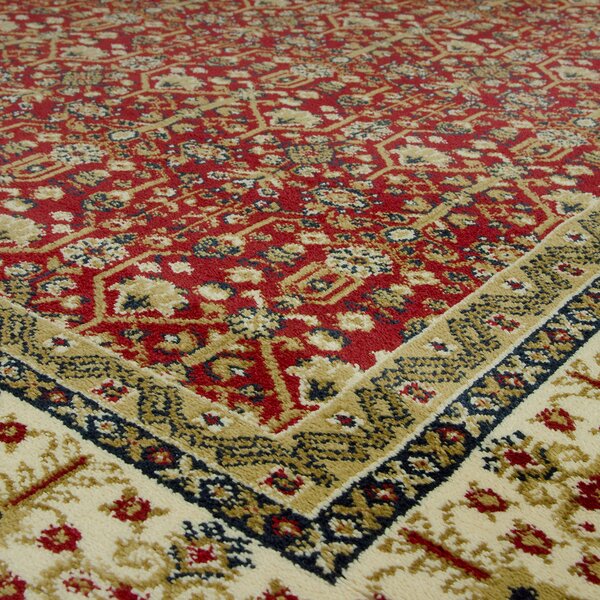Χαλί Διαδρόμου (80x140) Βιοκαρπέτ Kirman 6808-1018 Red