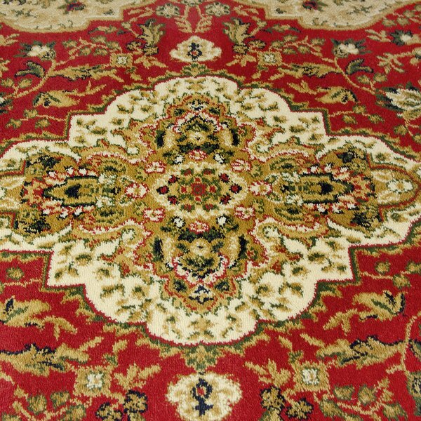 Χαλί Διαδρόμου (80x220) Βιοκαρπέτ Kirman 6802-1018 Red