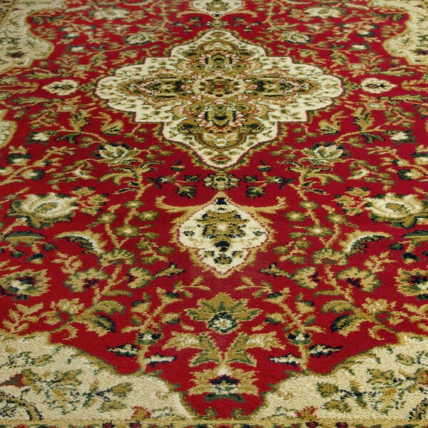 Χαλί Διαδρόμου (80x220) Βιοκαρπέτ Kirman 6802-1018 Red