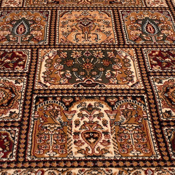 Χαλί (160x230) Βιοκαρπέτ Isfahan 3517D Black/ Black