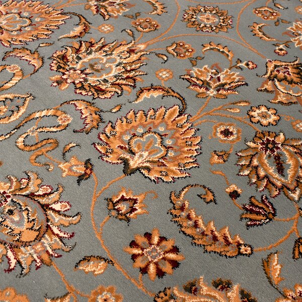 Χαλί (133x190) Βιοκαρπέτ Isfahan 3783B Blue/ Cream