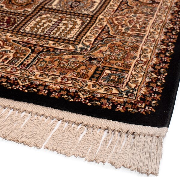Χαλί (160x230) Βιοκαρπέτ Isfahan 3517D Black/ Black