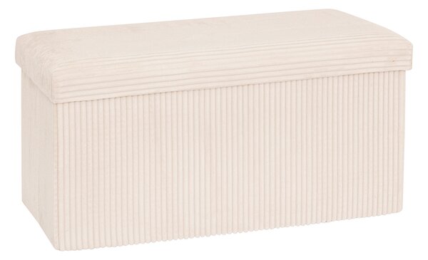 Ταμπουρέ Με Αποθηκευτικό Χώρο (76x38x38) A-S Arum Ivory 207382A