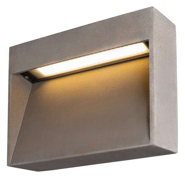 SLV - Concreto LED Επιτοίχια φωτιστικά εξωτερικού χώρου M IP65 Ανοιχτό γκρι SLV