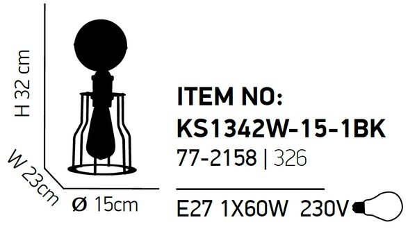 Απλίκα Τοίχου Homelighting Pari 77-2158 Bronze