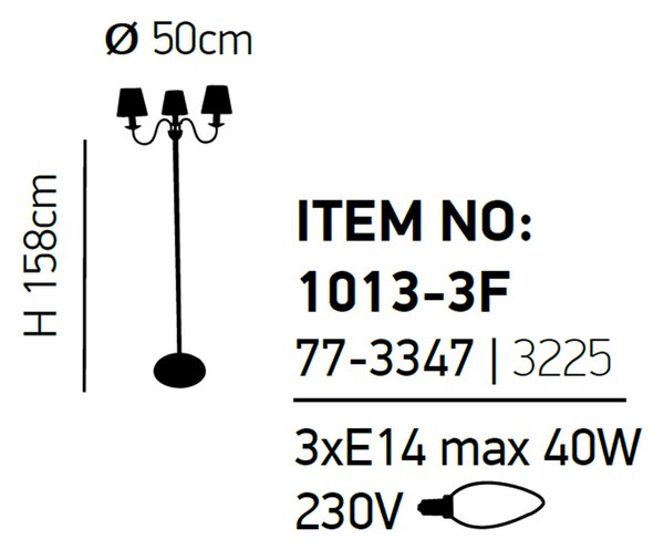 Φωτιστικό Δαπέδου Homelighting Dune 77-3347 White