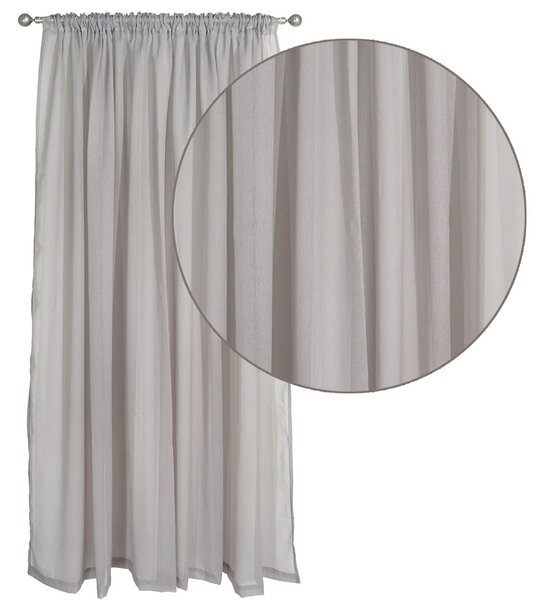 Κουρτίνα (300x270) Με Τρέσα Das Home Organza 2196 Grey