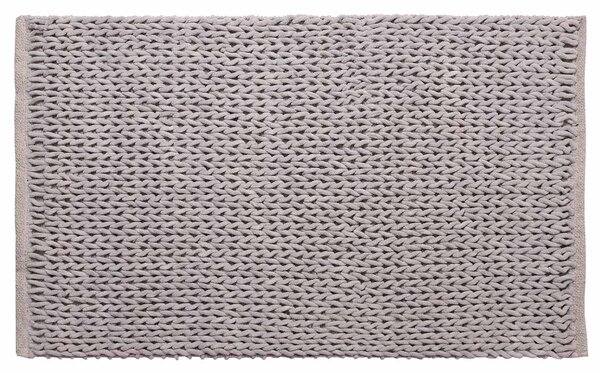 Χαλί Διαδρόμου (65x130) Silk Fashion Αλυσίδα Γκρι