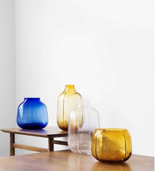 Normann Copenhagen - Step Vase H31 Clear Normann Copenhagen