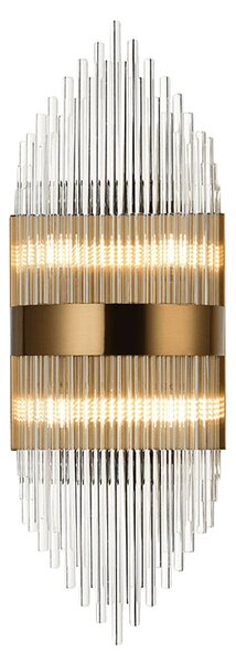 Απλίκα Τοίχου Aca Dynasty EG1844W54AB Satin Brass