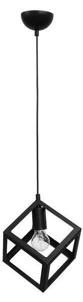 Φωτιστικό Οροφής Μονόφωτο Heronia Kyvos 35-0102 Black Plastic