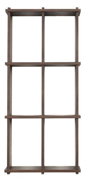 OYOY Living Design - Grid Shelf Small Dark Nature OYOY Living Design