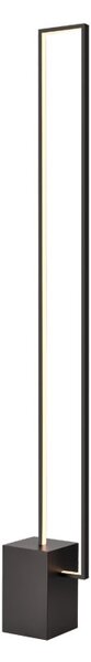 Φωτιστικό Δαπέδου LED Aca Aelia PN30LEDFBK Black Matt