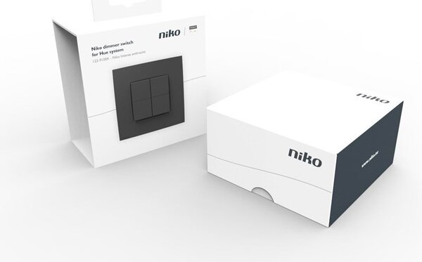 Philips Hue - Niko Intense Hue Wall Switch Λευκό Philips Hue