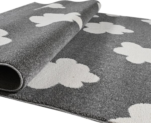 Παιδικό Χαλί (133x190) Polcarpet Star 4594 L.Grey
