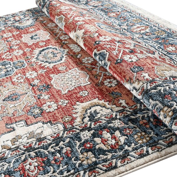 Χαλί (160x230) Polcarpet Allegra Valencia 540 Rose/L.Blue