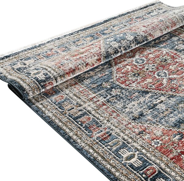 Χαλί (160x230) Polcarpet Allegra Valencia 542 L.Blue/Rose