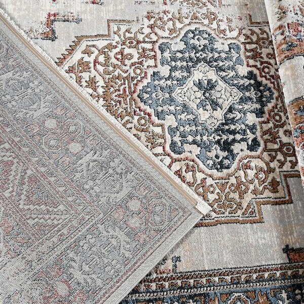Χαλί (160x230) Polcarpet Allegra Valencia 534 L.Grey/Blue