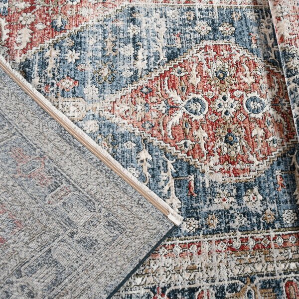 Χαλί (200x290) Polcarpet Allegra Valencia 542 L.Blue/Rose