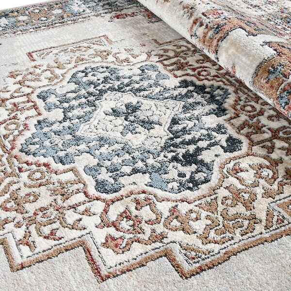 Χαλί (160x230) Polcarpet Allegra Valencia 534 L.Grey/Blue
