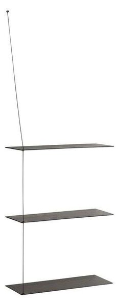 Woud - Stedge Add-on Shelf L60 Black Woud