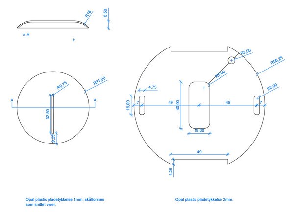 Flos - Dust Shield για Glo-Ball S2 Κρεμαστό φωτιστικό Flos