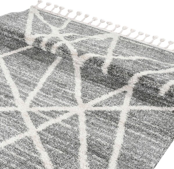 Χαλί (165x230) Polcarpet Soft Shaggy 522 D.Grey
