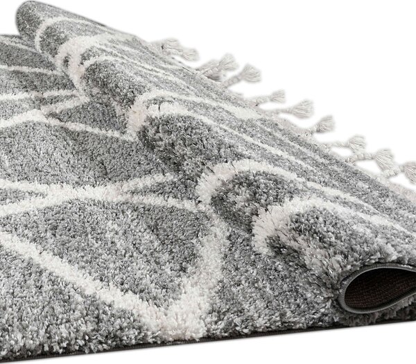 Χαλί (165x230) Polcarpet Soft Shaggy 522 D.Grey