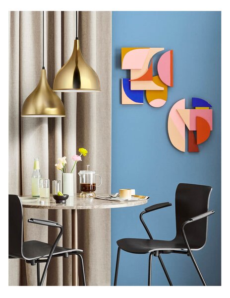 Fritz Hansen - Silhuet Κρεμαστό φωτιστικό Brushed Brass Fritz Hansen