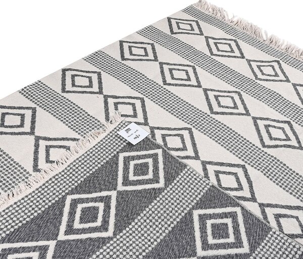 Χαλί All Season 2 Όψεων (160x230) Polcarpet Aria Artkilim 22993 D.Grey