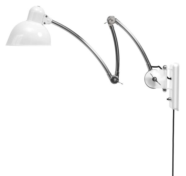 Fritz Hansen - KAISER idell™ 6559-W Φωτιστικό τοίχου Λευκό/Χρώμιο Fritz Hansen