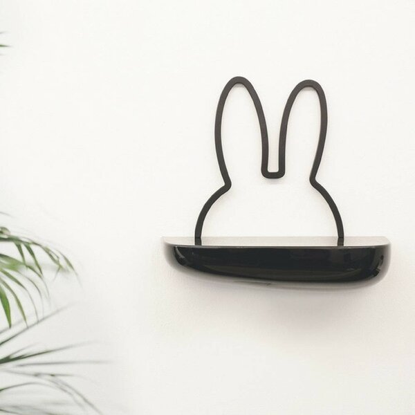 Atelier Pierre - Miffy Φωτιστικό τοίχου Μαύρο LED Mood Light Small Atelier Pierre