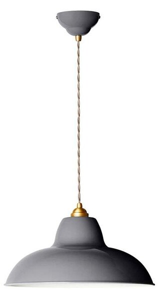 Anglepoise - Original 1227 Midi Wide Brass Κρεμαστό φωτιστικό Elephant Grey Anglepoise