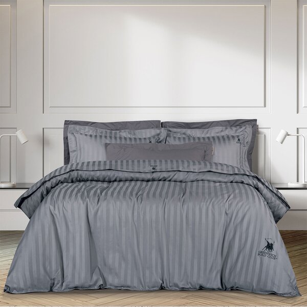 Σεντόνια King Size (Σετ) Greenwich Polo Club Premium 2152 Anthracite