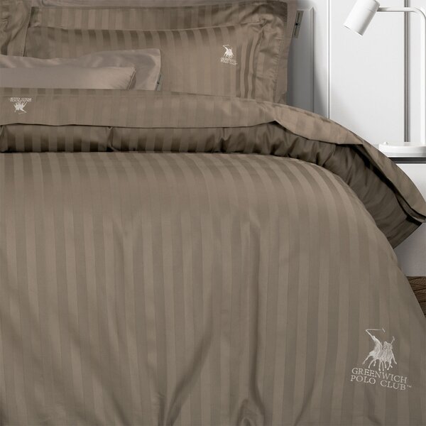 Σεντόνια King Size (Σετ) Greenwich Polo Club Premium 2156 Chaki