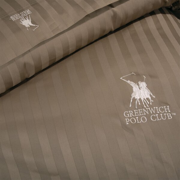 Σεντόνια King Size (Σετ) Greenwich Polo Club Premium 2156 Chaki