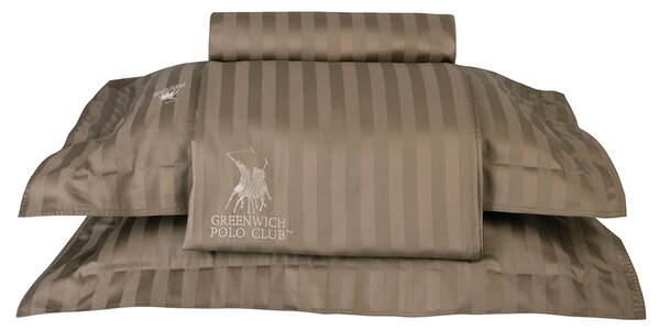 Σεντόνια King Size (Σετ) Greenwich Polo Club Premium 2156 Chaki