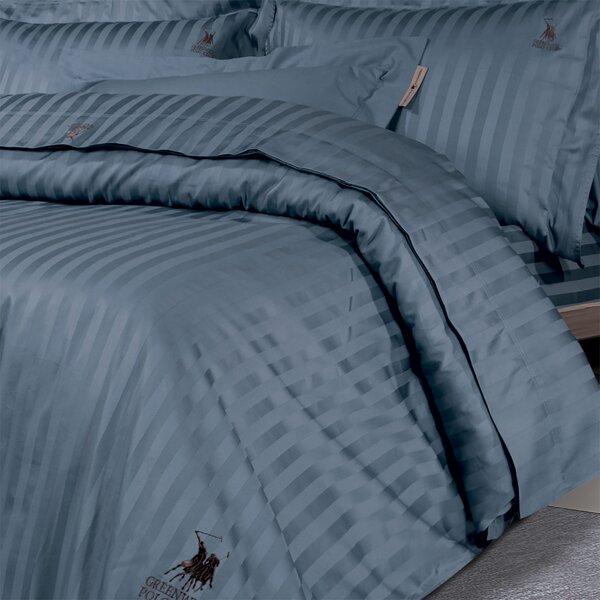 Σεντόνια King Size (Σετ) Greenwich Polo Club Premium 2154 Blue