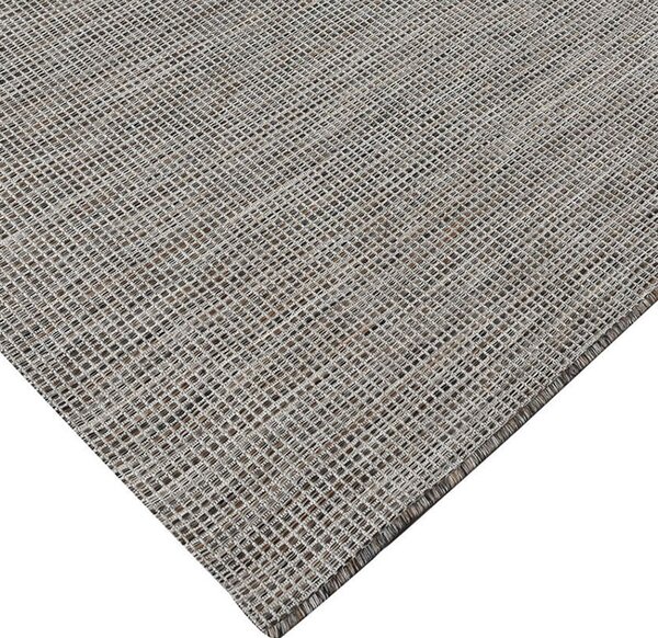 Χαλί Καλοκαιρινό (160x230) Polcarpet Bali Rainbow 12355 Brown Silver