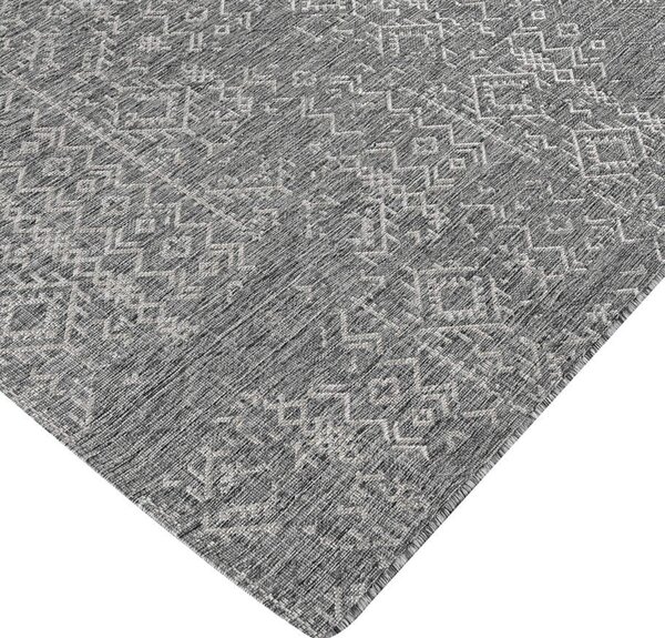 Χαλί Καλοκαιρινό (160x230) Polcarpet Bali Rainbow 1178 Grey