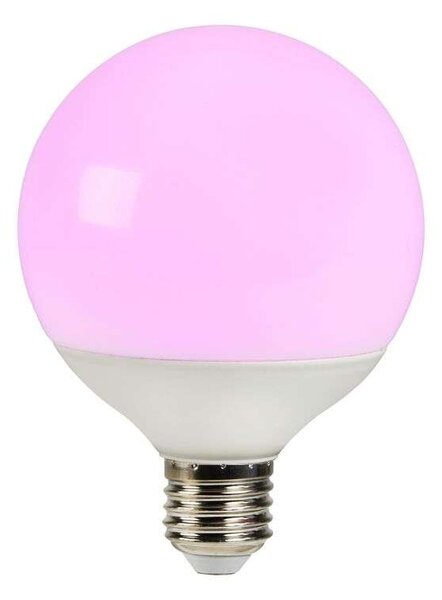 Nordlux - Λαμπτήρας Smart Colour 9W (1055lm) 2200-6500K Dim. Λευκό Globe E27 Nordlux