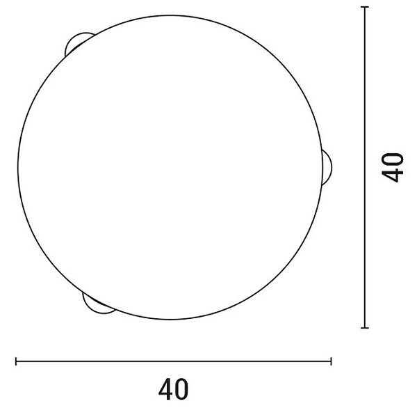 Φωτιστικό Πλαφονιέρα Eurolamp Eris 145-22412