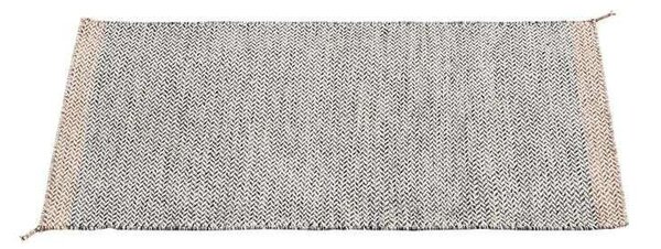 Muuto - Ply Rug 85x140 Black-White Muuto