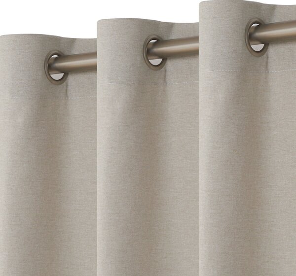Κουρτίνα (140x265) Με Τρουκς Βιοκαρπέτ Home Sonia 02 Beige